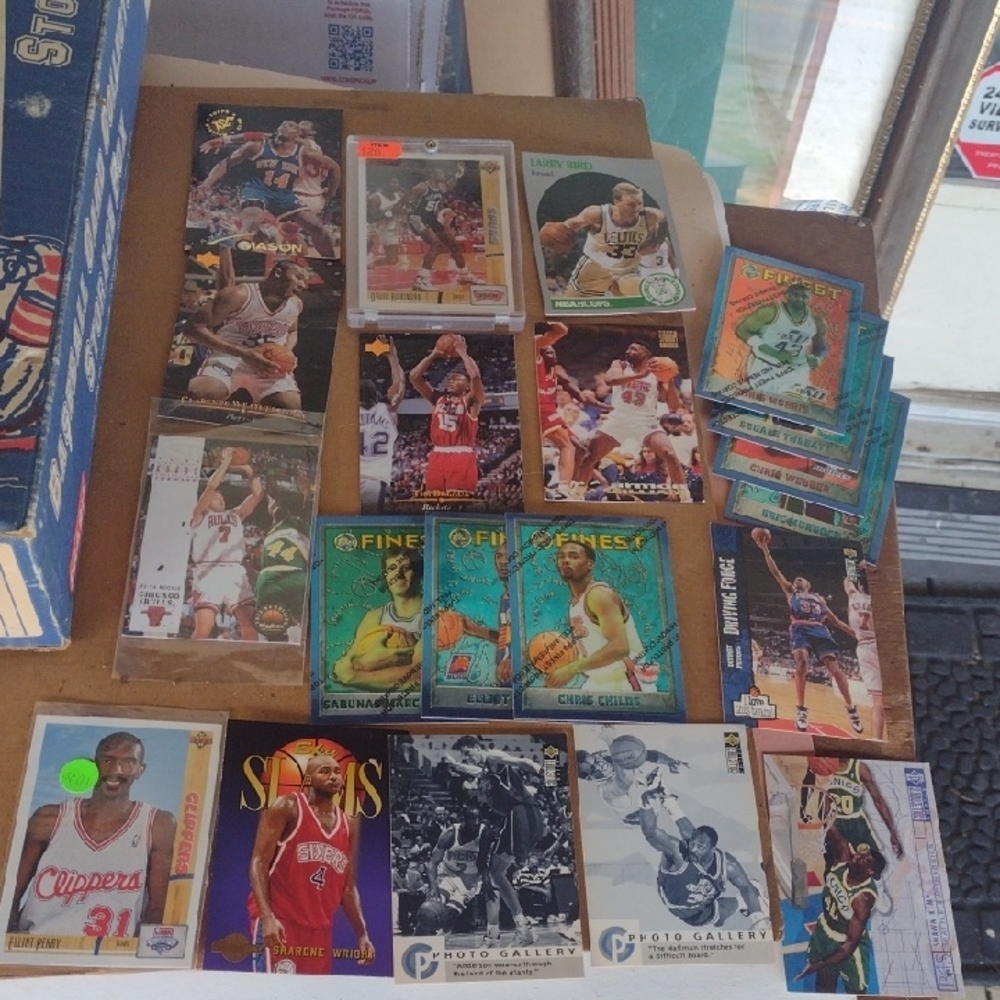 Assorted Basketball Trading Cards Collection